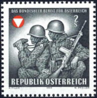 ** 1969, Bundesheer, 2 S Probe In Anderer Farbe Als Die Verausgabte Marke, Postfrisch, ANK 1323 - Otros & Sin Clasificación