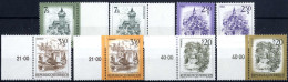 ** 1973/78, Schönes Österreich, 13 Top-Abarten Österreichs, Vier Atteste Soecknick, ANK 1582, 1583, 1584, 1586-1588,1591 - Other & Unclassified