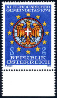 ** 1974, Gemeindetag, 2,50 S Postfrisch, Attest Stastny, ANK (15) - Sonstige & Ohne Zuordnung