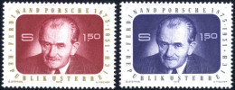 ** 1975, Ferdinand Porsche, 1,50 S Zwei Proben In Anderer Farbe Als Die Verausgabte Marke, Postfrisch, ANK 1510 - Otros & Sin Clasificación