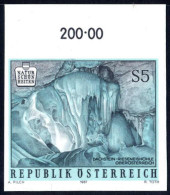 ** 1987, Dachstein Rieseneishöhlen, 5 S Vom Oberrand, Ungezähnt Postfrisch, ANK 1918 U - Andere & Zonder Classificatie