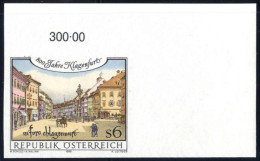 ** 1996, 800 Jahre Klagenfurt, 6 S Von Der Rechten Oberen Ecke, Ungezähnt Postfrisch, ANK 2217 U - Altri & Non Classificati