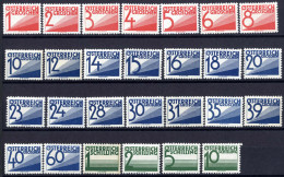 ** 1925/34, Komplette Serie 27 Werte Postfrisch, ANK 132-158 - Other & Unclassified