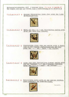 O 1877, 2 Kreuzer Braun Type 2 (große 2) Die 5 Untertypen Gestempelt, Ex Gaube, ANK 6 II - Zeitungsmarken