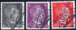 O Raxendorf, 1945, 1,6 Und 12 Pfg, Gestempelt, Signiert Wallner, Sturzeis, Neufeld / 900,- - Other & Unclassified