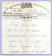 Cover 1868, BUKAREST - Telegramm Des Deutsch-Österreichischen Telegrafenvereins An Das Bekannte Geschäftshaus LOHNER (Ku - Eastern Austria