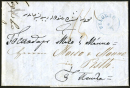 Cover 1863, Entire Lettersheet Written On 16./28.6.1863 At Nish (Serbia, But At This Time Part Of The Ottoman Empire) An - Serbien