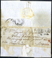 Cover 1862, Letter Written From Travnik And Posted Through The Austrian P.O. At Brod Via Semlin To Belgrade Where Was Re - Andere & Zonder Classificatie