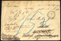 Cover 1879, Ex Offo Brief Von Sarajevo Nach Hall In Tirol, Abgangsstempel "K.u.K. FELDPOSTAMT SERAJEVO; 22/6/79", Von Ha - Autres & Non Classés