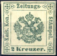 * 1873, Sog. Waisenhaus - Neudruck Der Zeitungsstempelmarke Nr. 1, Signiert Pfenninger Und Laut Fotobefund Dr. Ferchenba - Other & Unclassified