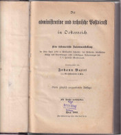 Der Administrative Und Technische Postdienst In Österreich Von Johann Bartl, 1880 - Otros & Sin Clasificación