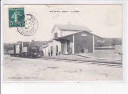 CREZANCY: La Gare - Très Bon état - Sonstige & Ohne Zuordnung