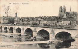 FRANCE - Orléans - Panorama - Cathédrale - Pont - Carte Postale Ancienne - Orleans