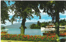 LAKE WINDERMERE FROM BOWNESS, CUMBRIA, ENGLAND. Circa 1976 USED POSTCARD My1 - Otros & Sin Clasificación