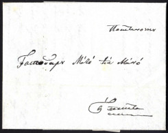 Cover 1842, Entire Lettersheet Written On 6.6.1842 At Veles (Macedonia) And Sent By Tatar Post To Pesth; The Letter Was  - Prephilately