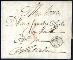 Cover 1702/69, Drei Briefe Mit Amsterdamer 3 Stuiver Posthornportostempeln, Einer Von Den Haag Am 19.3.1769 In Type I, E - Autres & Non Classés