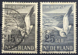 O 1950, Flugpostmarken, Komplette Serie 2 Werte Gestempelt, Mi. 580,581 - Andere & Zonder Classificatie