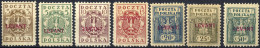 * 1919, Konsularpost Mit Aufdruck "LEVANT", Komplette Serie 12 Werte Ungebraucht, Mi. 1-12 - Levant (Turchia)