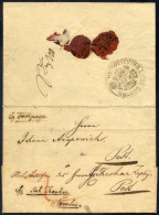 Cover 1840, Letter From February 1840 Posted From Belgrade To Pest Prior Opening Of The Serbian Post Office In Belgrade  - Serbia