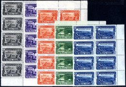 **/pair/bof 1949/50, Anniversaries Of Tadzik-, Uzbek - & Turkmen SSR, Mi.1419-23 (14 Sets), 1432-37 (15 Sets) &  - Altri & Non Classificati