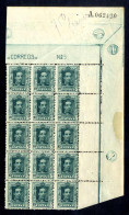 **/* 1926, 10 C. Grün, 25er Block Und 15er Block Je Vom Eckrand Mit Vollem Originalgummi, (20 Bzw. 10 Stück Postfrisch), - Autres & Non Classés