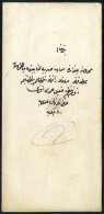 Cover 1844, Official Envelope Posted From Turkey To Belgrade Via Wallachia, Entering Serbia At The Radujevac Quarantine  - Otros & Sin Clasificación