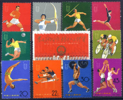 ** 1965, 2. Internationale Sportspiele, Komplette Serie 11 Werte Postfrisch, Mi. 903-913 - Sonstige & Ohne Zuordnung