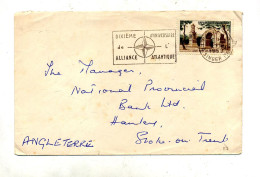 Lettre Flamme  Paris Alliance Atlantique - Mechanical Postmarks (Advertisement)