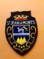 Ecusson Tissu  -     SAINT-JEAN-de-MONTS - Stoffabzeichen