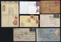 Cover 1862/1940, Ca 40 Ansichtskarten, Ganzsachen Und Briefe, Alle Bilder Im Onlinekatalog - Amerika (Varia)