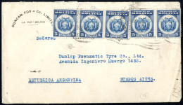 Cover Bolivien, Fr. Guayan, Equador, Panama Kanalzone, Chile, Kolumbien, Brieflot Mit Ca. 50 Belegen, Dabei Auch Eine Ha - America (Other)