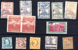 **/*/o Italia, Svizzera, Bulgaria, Francia, Monaco, Olanda 1870/1980, Lotto Di Sette Raccoglitori E Fogli Di Album Conte - Autres - Europe