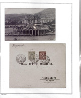 Cover Monako 1885/1957, Postgeschichtliche Ausstellungssammlung Auf 60 Blättern Mit Ca. 145 Belegen, überwiegend Gute Er - Other & Unclassified