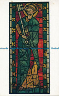 R029999 St. Peter. Panel Of Stained Glass From Sees. Normandy - Mondo