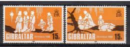 Gibraltar 1980 Mi 413-414 MNH  (ZE1 GIB413-414) - Altri