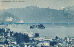 R030007 Lago Maggiore. Stresa. Panorama. Brunner. 1911 - Mondo