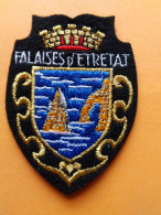 Ecusson Tissu  -      FALAISES D'ETRETAT - Blazoenen (textiel)