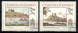 Tchécoslovaquie 1979 Mi 2539-40 (Yv 2365-6), Obliteré, - Oblitérés