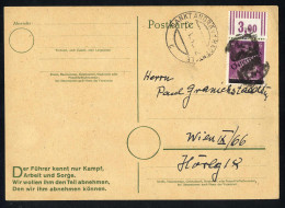 Cover 1945, Spezialsammlung Der I. Wiener Aushilfsausgabe Mit Frankaturen Der 5 Und 6 Pf. Auf Ca. 45 überklebten Ganzsac - Collections