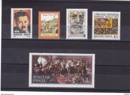 HONGRIE 1986 Yvert 3029, 3037, 3048-3049, 3052 NEUF** MNH Cote 4,60 Euros - Nuovi