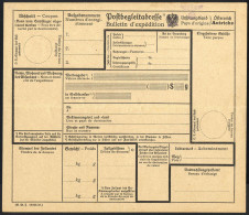 Cover Postbegleitadressen 1910/64 Ca., Sammlung Von Ca 70 Ungebrauchten Bzw. Gelaufenen Postbegleitadressen, Dabei Zwei  - Colecciones