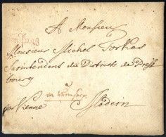 Cover Prag 1783/1849 Ca., Sammlung Mit über 100 Vorphilabriefen, Dabei Viele Reko, Ca. 3000 Müllerpunkte, Abbildungen Si - Collezioni