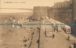 R028963 St. Malo. La Plage. No 43 - Wereld