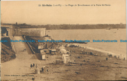 R028967 St. Malo. La Plage De Bon Secours Et La Porte St. Pierre. A. Lamire. No - Wereld