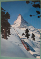 Zermatt (VS) -  Gornergratbahn Auf Riffelalp Mit Matterhorn - Zermatt