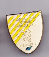 Pin's Football Club Sochaux Montbéliard Peugeot Réf 2359 - Football