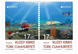 2024 -UNDERWATER FAUNA AND FLORA - STAMPS - SEE - TENANT - Unused Stamps