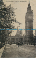 R029510 Houses Of Parliament And Big Ben. London. Auto Photo. 1908 - Other & Unclassified