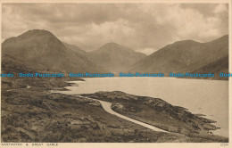 R028364 Wastwater And Great Gable. Photochrom. No 40296. 1935 - World