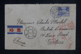 JAPON - Enveloppe De Keijo Pour La Chine En 1932 Par Avion  - L 152387 - Covers & Documents